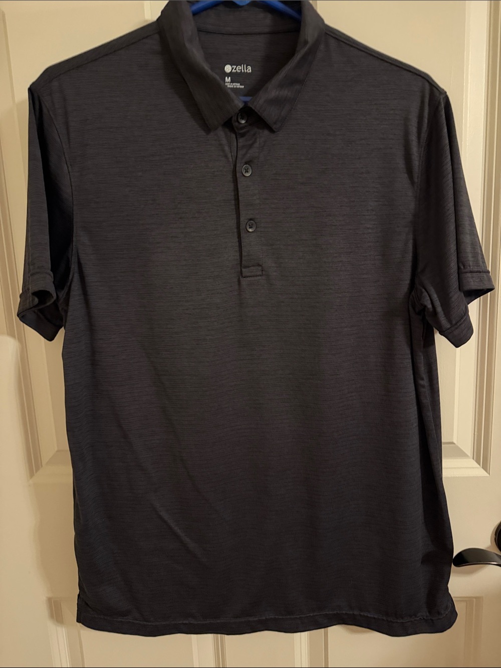 Zella Men’s Polo Shirt - Charcoal Black